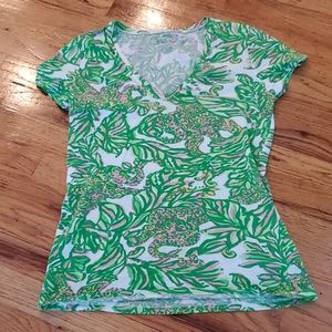 Seeking Pink Elephants V Neck T